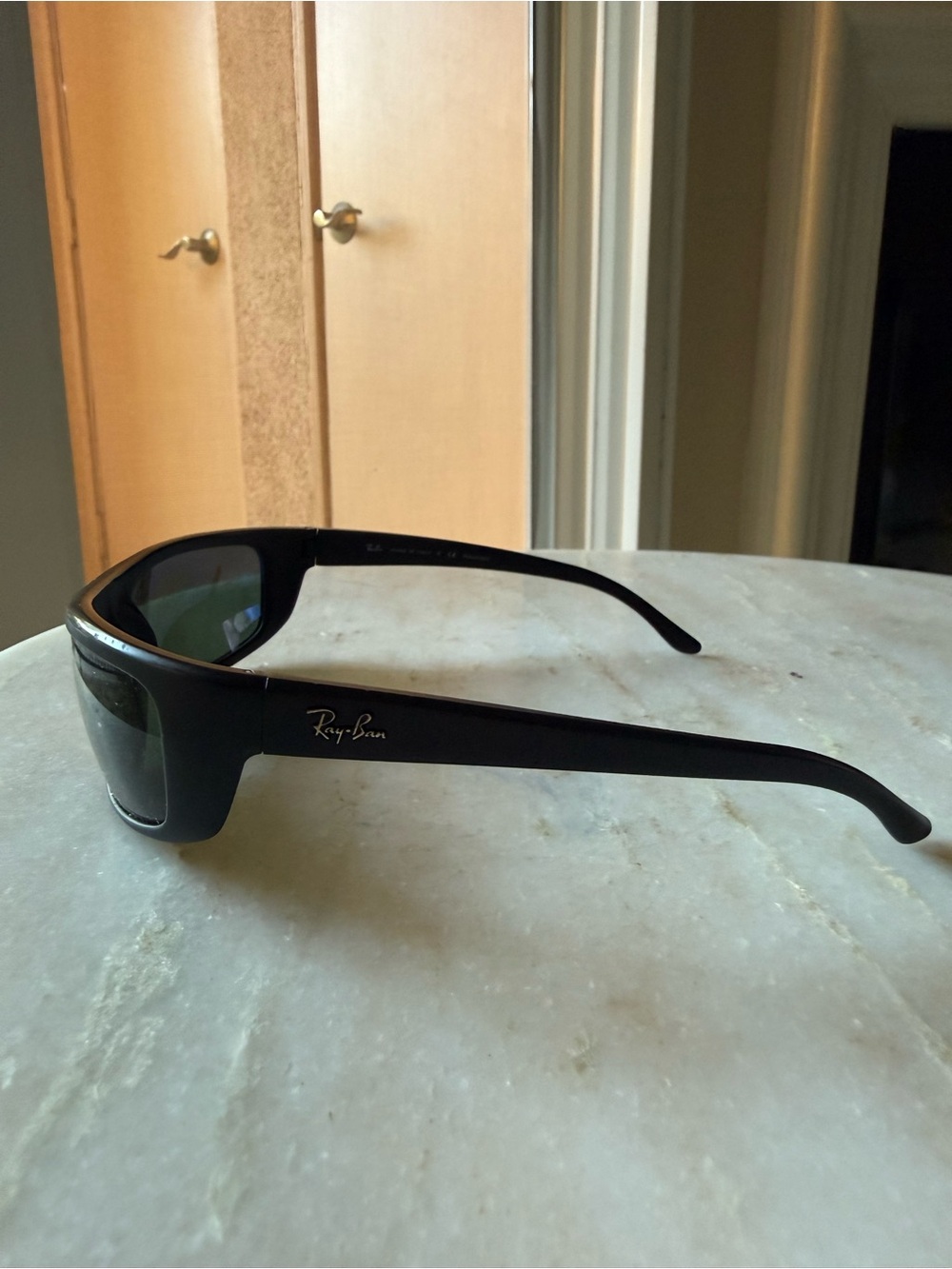 Ray-Ban Matte Black Predator Wrap Sunglasses RB4053 (Frames Only)